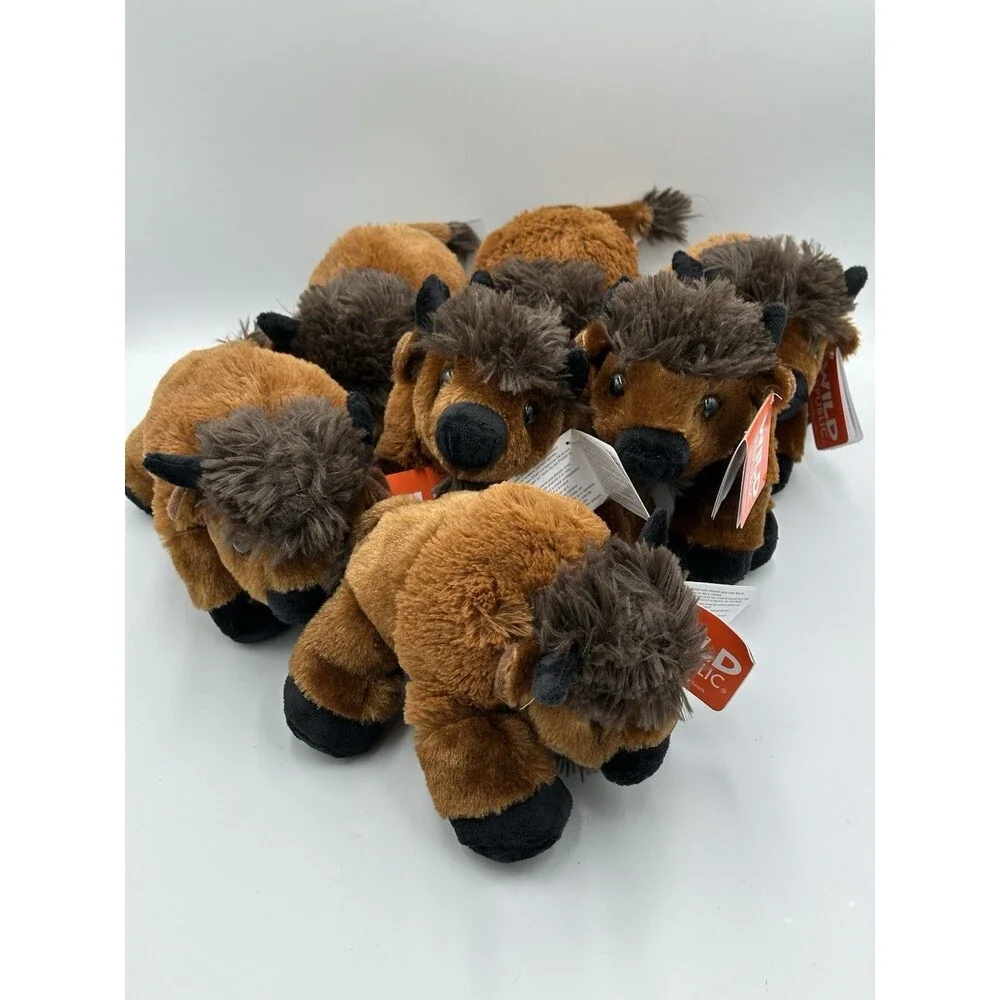 NWT Lot Of 7 Wild Republic Plush 7